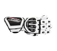 RST Moto Gants moto Tractech Evo 4 en cuir CE Femme Blanc Taille L
