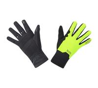 Gants running gore wear gore tex infinium mid jaune fluo noir