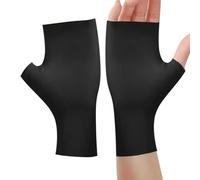 Gants sans doigts écran solaire - Gants sans doigts de protection UV, Gants sans doigts écran solaire | Gants pour manucure Nail Art, gants sans doigts qui protègent la peau du soleil et de la lampe à