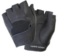 Gants Sans Doigts En Cuir TUCANO URBANO Schiaffo Nero Taille M Homme, 1 Paire