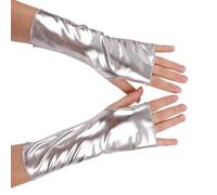 Gants sans Doigts en Faux Cuir
