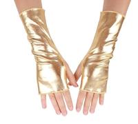 Gants sans Doigts en Faux Cuir