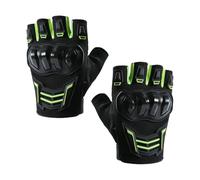 Gants sans Doigts pour Homme,Mitaines Sport sans Doigts - Matériel Motocyclisme Transpirant Antidérapant Rembourré pour Travail Extérieur Randonnée Jardinage Entraînement Escalade