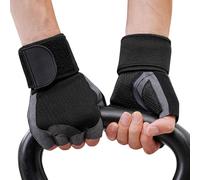 Gants sans Doigts pour Hommes - Gants de Conduite,Adhérence Antidérapante Rembourrés Respirants Protection pour Salle Escalade Randonnée Jardin Extérieur Sport