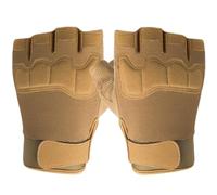 Gants sans Doigts pour Hommes Gants de Sable de Protection Non Glissant Les Demi-Doigt avec Bande Fixation en Nylon sans Doigt pour extérieur, Camping, vélo, randonnée, Sport