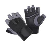 Gants sans Doigts pour Hommes,Motards | Mitaine Respirante Antidérapante Fitness Escalade Conduite Jardinage Extérieur