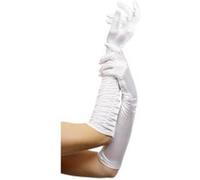 Gants Satin 46Cm Blanc 0 G