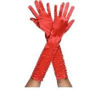 Gants Satin 46Cm Rouge rouge G