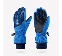 GANTS SOFTSHELL DE RANDONNEE ENFANT 6-15 ans, TROLLTUNGA BLEU TROLLKIDS