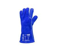 gants soudeur t9 avec fil kevlar bleu -
