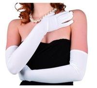 Gants Stretch Blanc - Blanc - Taille Unique Blanc G