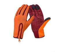 Gants Tactiles Écran Sensible Anti-Pluie Extérieur | Matériau polyester imperméable, protection contre le vent, idéal pour la moto et le vélo en hiver(G L)