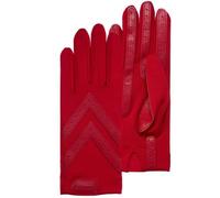 Isotoner Gants femme tactiles tissu extensible recyclé, résistant à l'eau, non doublé, taille unique