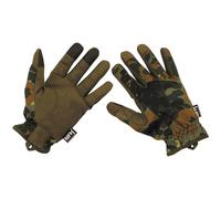 MFH Légers Tactique Gants Écran Tactile Militaire Chasse Travail Flecktarn Camo