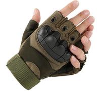 Gants tactiques militaires gants demi doigt gants tactiques demi doigt gants d'équitation respirants antichoc pour motos XL