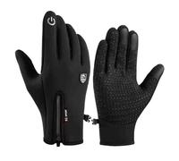 Gants thermiques d'hiver - 18,5 x 20,5 cm Gants thermiques d'hiver | Écran tactile Imperméable Coupe-vent Anti-Slip Full Finger pour Cyclisme Course Randonnée Ski Sports de plein air Velours