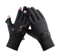 Gants Thermiques d'hiver Écran Tactile D'hiver For Hommes Et Femmes Gants De Neige Chauds En Velours For L'extérieur Temps Froid(G,XL)