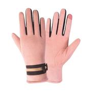 Gants Thermiques d'hiver Gants De Conduite Épais Et Chauds For Écran Tactile, Cyclisme For Femmes, Hiver Temps Froid(Rosa)