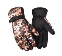 Gants Thermiques d'hiver Gants De Ski Sports Neige En Plein Air Chauds Et Imperméables For Hommes Femmes Temps Froid(Yellow)