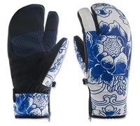 Gants Thermiques d'hiver Gants D'hiver En Coton Chauds Et Respirants For Hommes Femmes, For Tous Les Doigts Temps Froid(M)