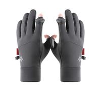 Gants thermiques en tricot polyester | Gants tactiles | Gants d'hiver pour écran tactile | Mitaines thermiques tricotées | Doigt chaud sensible pour les trajets par temps froid et les activités de