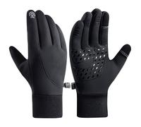 Gants Thermiques imperméables, Gants d'hiver avec écran Tactile, Coupe-Vent avec poignée antidérapante pour la Conduite, Le Ski, la et Le Travail en extérieur, L imperméable Thermique, Hiver, GA
