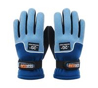 Gants thermiques - Paume 3,94 pouces | Polaire Fleece - Gants de moto pour cyclisme d'hiver froid, écran tactile, résistants à la pluie, adhérence antidérapante pour adultes, adolescents, taille M