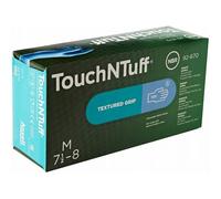 Ansell Gants TouchNTuff 92-670 - Nitrile non poudrés - Taille 7,5-8 - 100 pièces