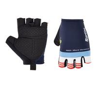 Santini Mj Mont Ventoux Short Gloves Multicolore L Nautica