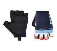Gants Santini Le Maillot Jaune Mont Ventoux bleu marine - M