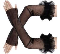 Gants Transparents Avec Conception De Conception Seythrough Manches Bras Nuptiale Pour Un Mariage Spécial Et Une Fête Soirée Photographie Bras