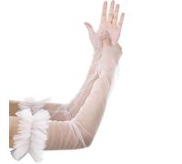 Gants Transparents Avec Conception De Conception Seythrough Manches Bras Nuptiale Pour Un Mariage Spécial Et Une Fête Soirée Photographie Bras