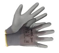Gants travaux de précision Mapa Ultrane 551 taille 10, lot de 10 paires