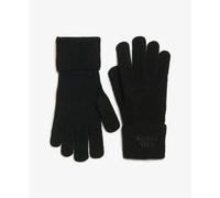 Superdry Gants Soft Rib tricotés Noir