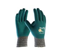 Gants tricoté MAXIFLEX COMFORT enduit micromousses de nitrile gris/sarcelle T8 - ATG - AT034926-ZZ08ACA