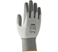 Gants tricotés PHYNOMIC FOAM enduit mousse aquapolymère gris/gris foncé T8 - UVEX - CT8 Gris