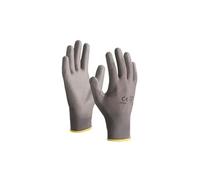 Gants tricotés polyester enduction polyuréthane gris T6 - 5071PUS