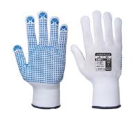 Gants tricotés Portwest Picots PVC A110 - Bleu - 8 7