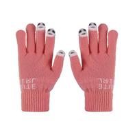 Gants Tricotés pour Écran Mitaines d'hiver À Doigts Complets Extensibles Et Chauds À Trois Doigts Exposés pour Filles Et Adolescentes Tricot pour Femmes avec pour Femmes Et