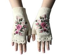 Gants tricotés pour femme : les gants sans doigt sans doigt rehausseront n'importe quelle tenue. Fabriqués en tissu tricoté de la peau, ces gants sont confortables à porter et sont également sur la