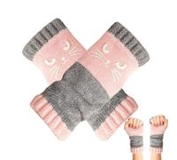 Gants tricotés sans doigts pour chat - Accessoires chauds pour l'extérieur