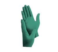 Gants usage court nitrile vert - Lot de 10 - PIP - 63-502 T11