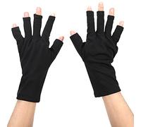 Gants UV pour Manucure en Gel, Gants UV pour Lampe à Ongles en Gel, Gants de UV, Gants sans Doigts pour Ongles en Gel, Empêchent Les Mains des Dommages Causés par Les