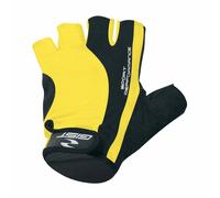 Gants velo court gist pro jaune fluo xl (paire sur carte) avec scratch -5515