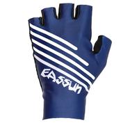 gants cyclisme ventilés eassun aero short - bleu XL