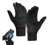 Gants Velo Hiver, Gants Hiver Chaud Sports à Écran Tactile,Gants de Course à Pied, Imperméable et Antidérapant, AdaptéS RandonnéEs en Plein Air Camping, Course, Cyclisme
