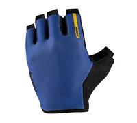Gants vélo mi-saison sans velcro Mavic Essential Gel Bleu