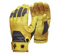 Black Diamond - Gants d'escalade - Transition Gloves Natural en Nylon - Taille S - Jaune Jaune S