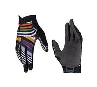 LEATT CYCLING GLOVES (LADIES) MTB 1.0 GRIPR WOMEN GLOVE STRIPES BLACK/MULTICOLOR