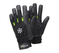 Ejendals TEGERA 517 Gants d'atelier Noir, Vert Latex, Polyester, Polyuréthane